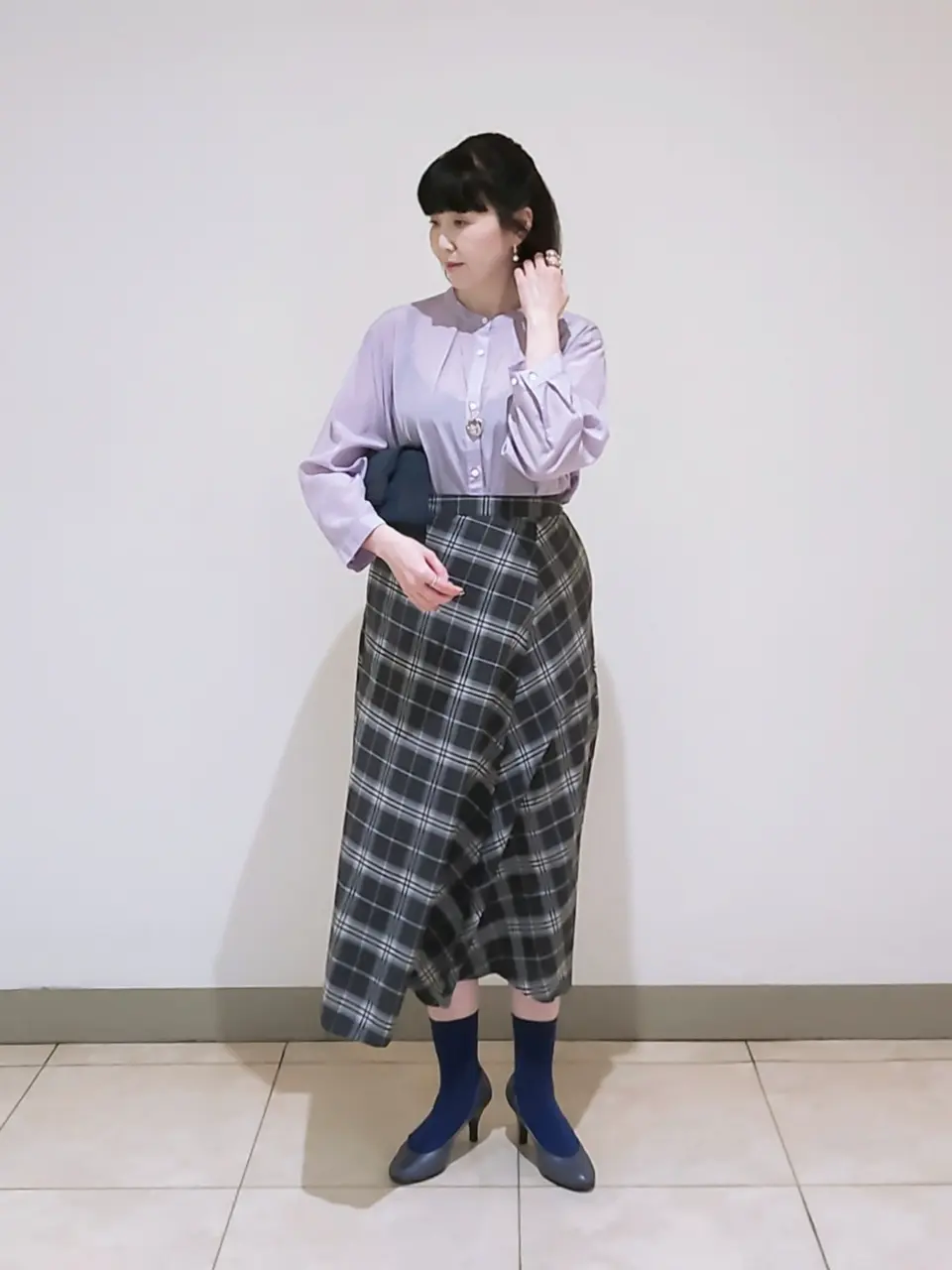 J.PRESS LADIES L スタッフ コーディネート画像