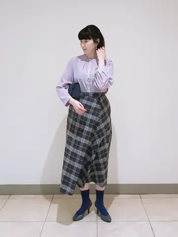 J.PRESS LADIES L スタッフ コーディネート画像