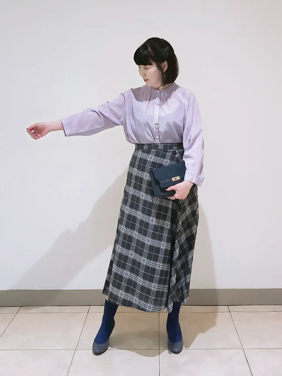 J.PRESS LADIES L スタッフ コーディネート画像