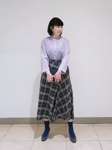 J.PRESS LADIES L スタッフ コーディネート画像