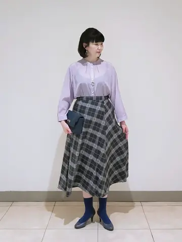 J.PRESS LADIES L スタッフ コーディネート画像