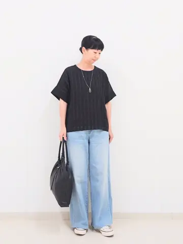 J.PRESS LADIES L スタッフ コーディネート画像