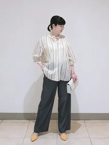 J.PRESS LADIES L スタッフ コーディネート画像