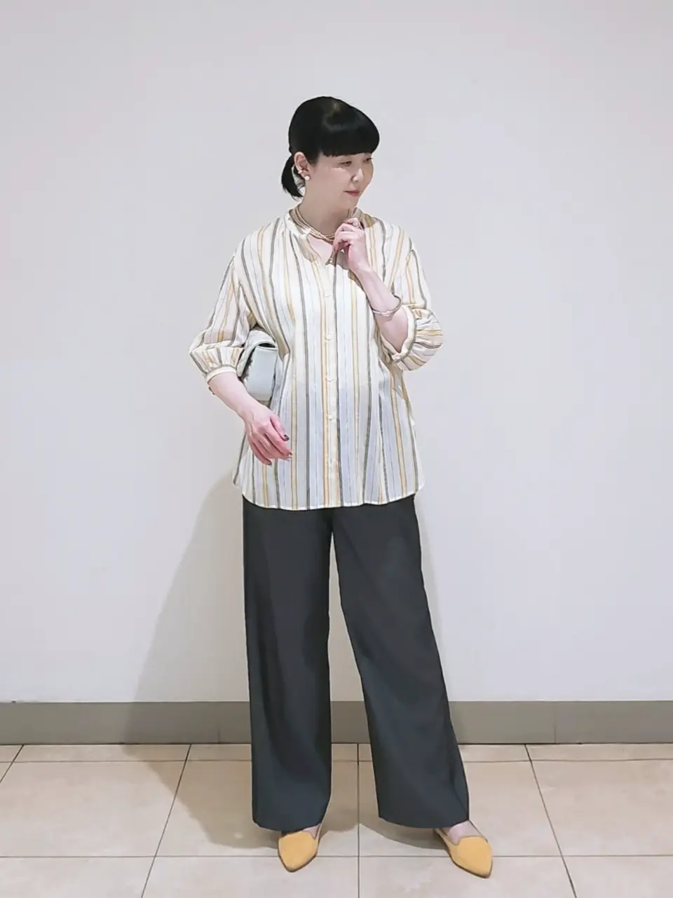 J.PRESS LADIES L スタッフ コーディネート画像