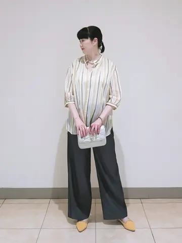 J.PRESS LADIES L スタッフ コーディネート画像