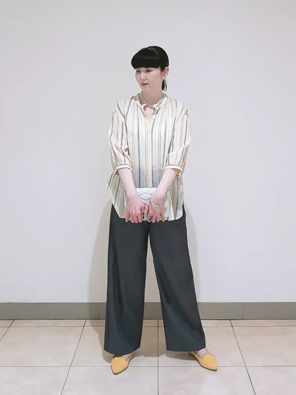 J.PRESS LADIES L スタッフ コーディネート画像