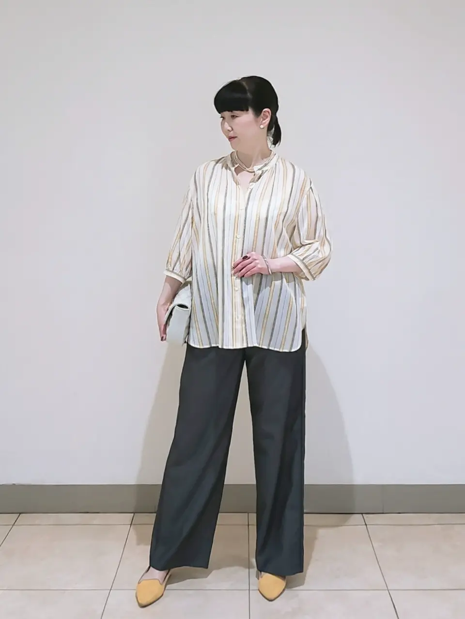 J.PRESS LADIES L スタッフ コーディネート画像