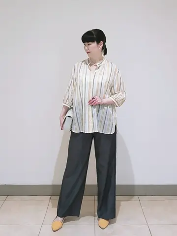 J.PRESS LADIES L スタッフ コーディネート画像