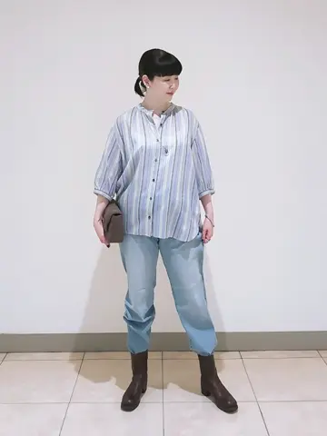 J.PRESS LADIES L スタッフ コーディネート画像