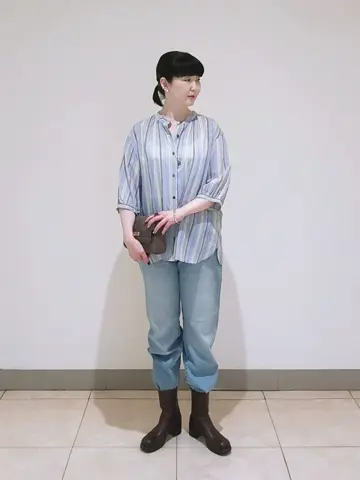 J.PRESS LADIES L スタッフ コーディネート画像