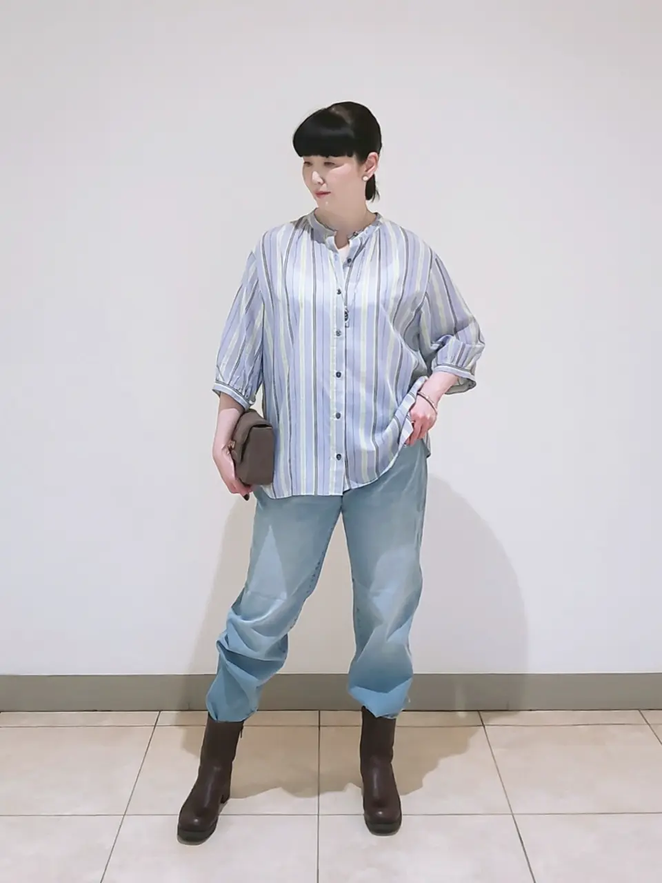 J.PRESS LADIES L スタッフ コーディネート画像