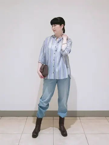 J.PRESS LADIES L スタッフ コーディネート画像