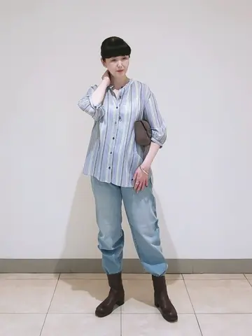 J.PRESS LADIES L スタッフ コーディネート画像