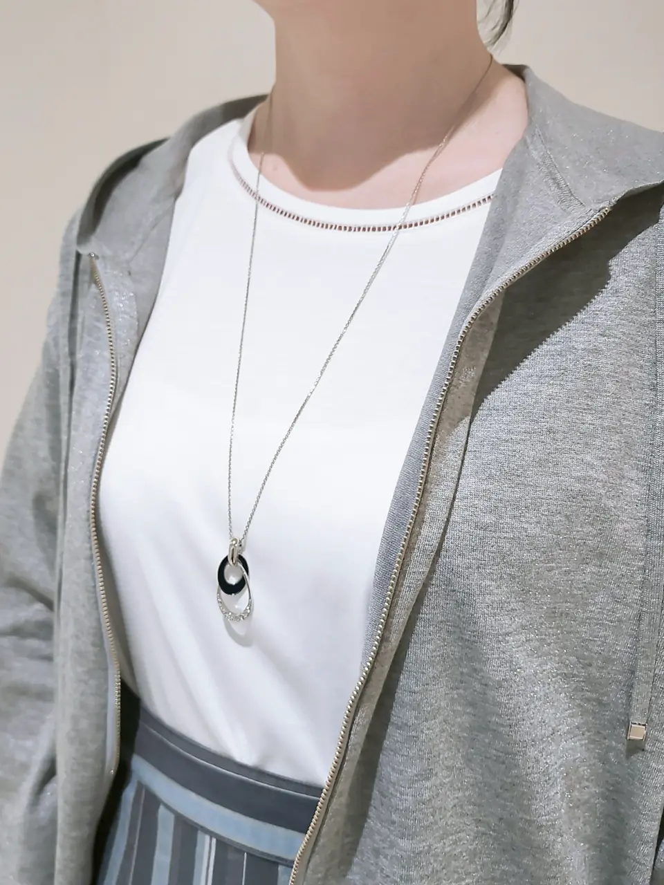 J.PRESS LADIES L スタッフ コーディネート画像