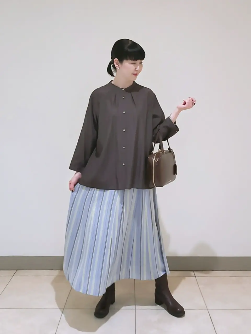 J.PRESS LADIES L スタッフ コーディネート画像