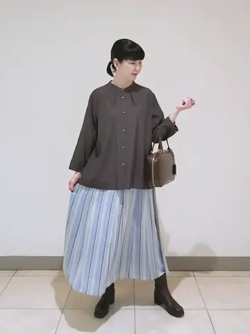 J.PRESS LADIES L スタッフ コーディネート画像