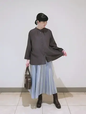 J.PRESS LADIES L スタッフ コーディネート画像