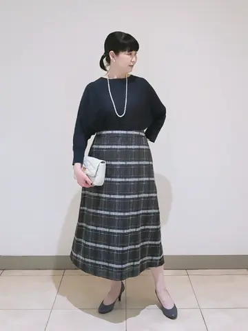 J.PRESS LADIES L スタッフ コーディネート画像