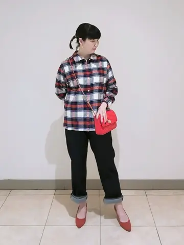 J.PRESS LADIES L スタッフ コーディネート画像