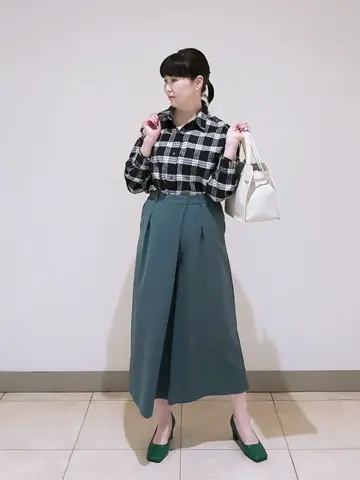 J.PRESS LADIES L スタッフ コーディネート画像