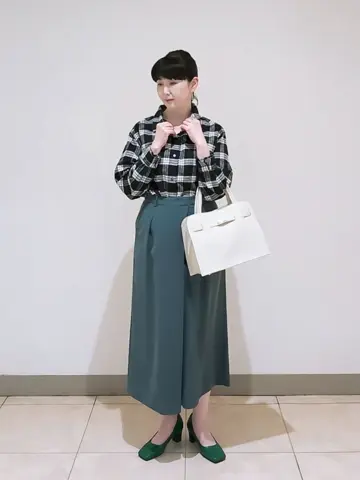 J.PRESS LADIES L スタッフ コーディネート画像