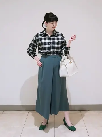 J.PRESS LADIES L スタッフ コーディネート画像