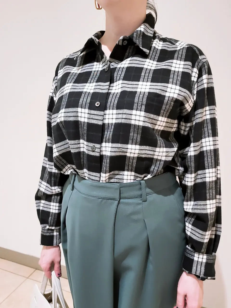 J.PRESS LADIES L スタッフ コーディネート画像