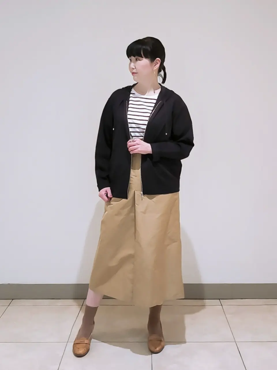 J.PRESS LADIES L スタッフ コーディネート画像