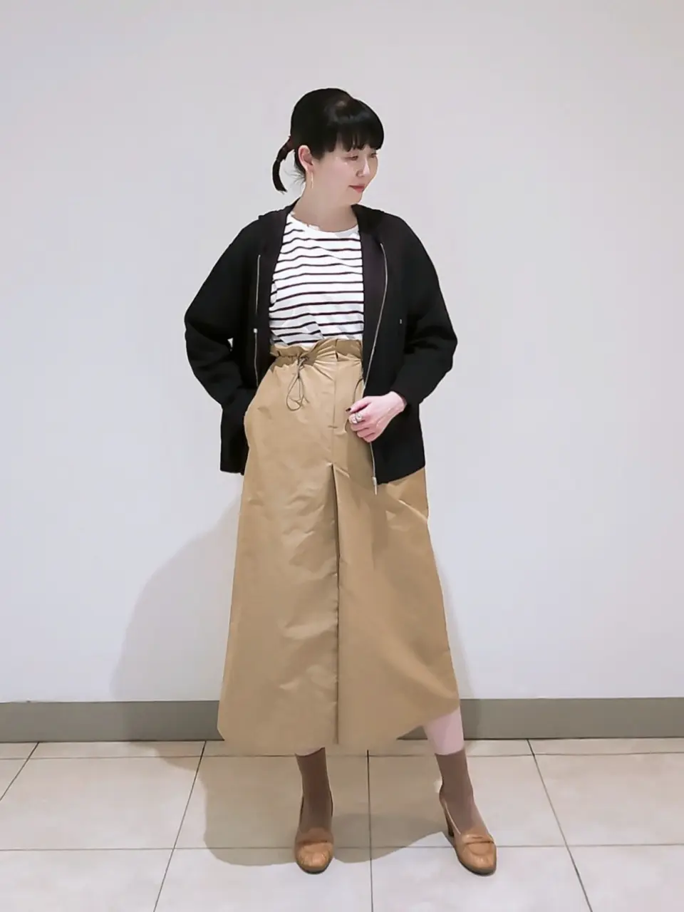 J.PRESS LADIES L スタッフ コーディネート画像