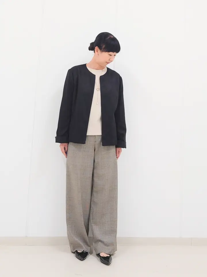 J.PRESS LADIES L スタッフ コーディネート画像