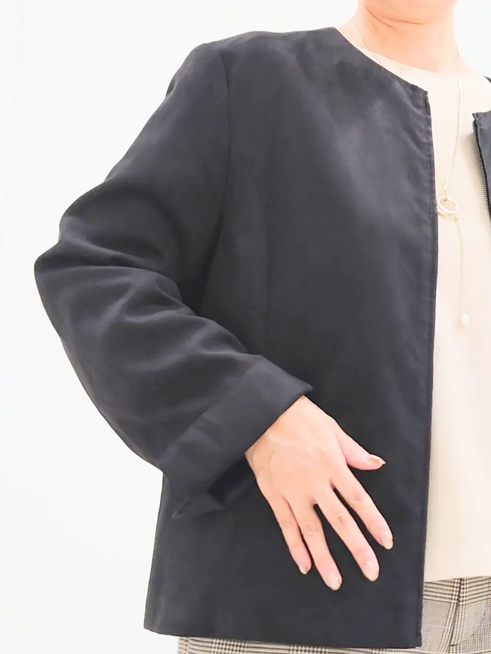 J.PRESS LADIES L スタッフ コーディネート画像