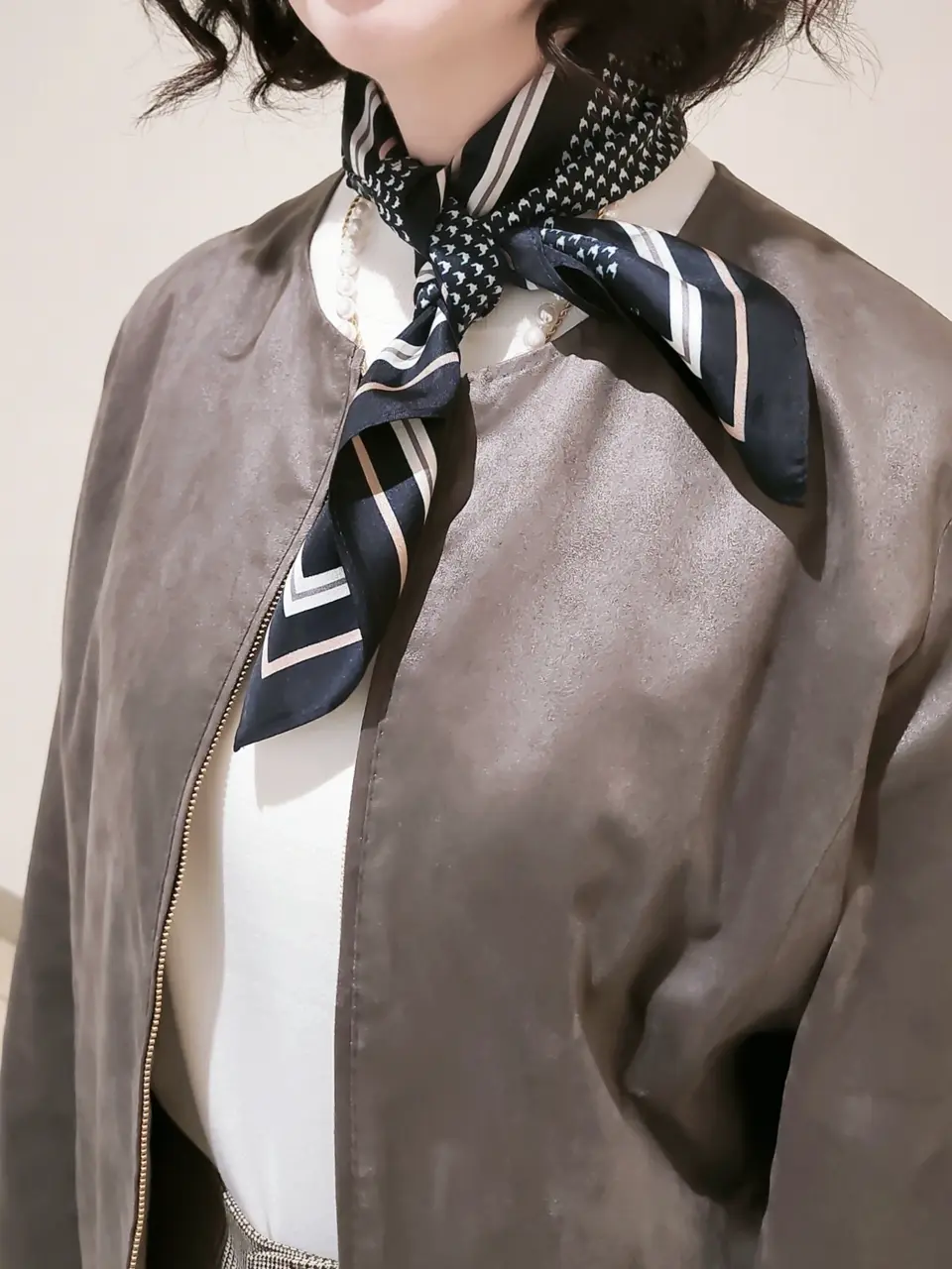 J.PRESS LADIES L スタッフ コーディネート画像