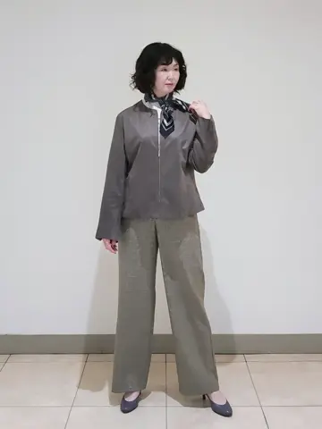 J.PRESS LADIES L スタッフ コーディネート画像