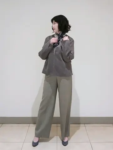 J.PRESS LADIES L スタッフ コーディネート画像