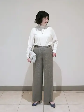 J.PRESS LADIES L スタッフ コーディネート画像