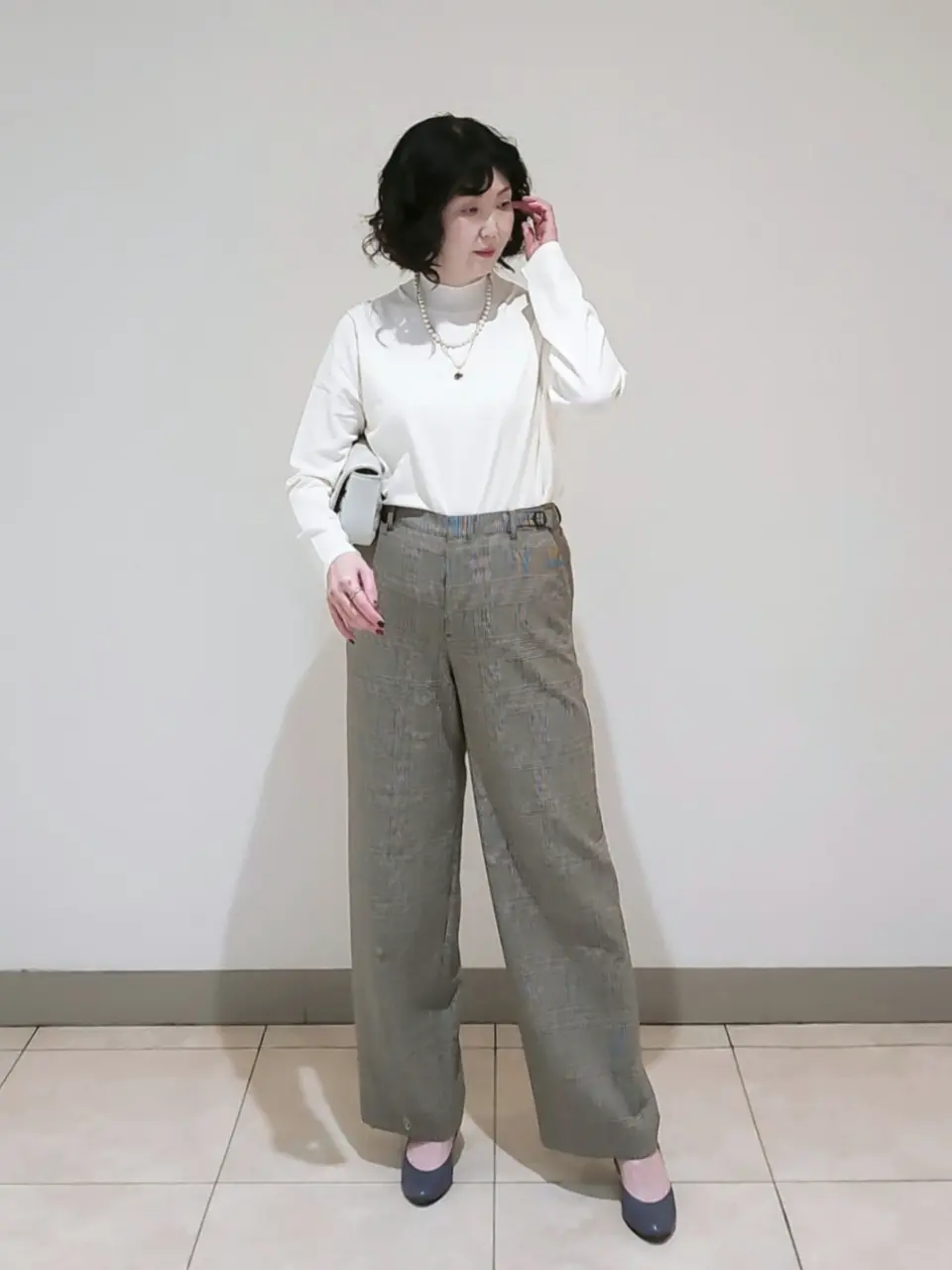 J.PRESS LADIES L スタッフ コーディネート画像