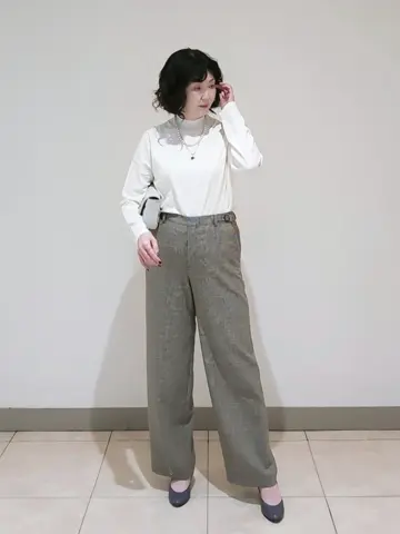 J.PRESS LADIES L スタッフ コーディネート画像