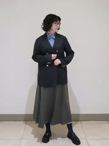 J.PRESS LADIES L スタッフ コーディネート画像