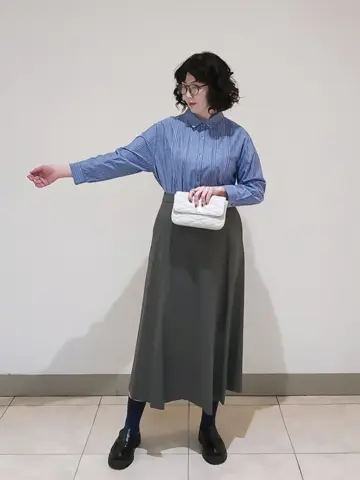 J.PRESS LADIES L スタッフ コーディネート画像