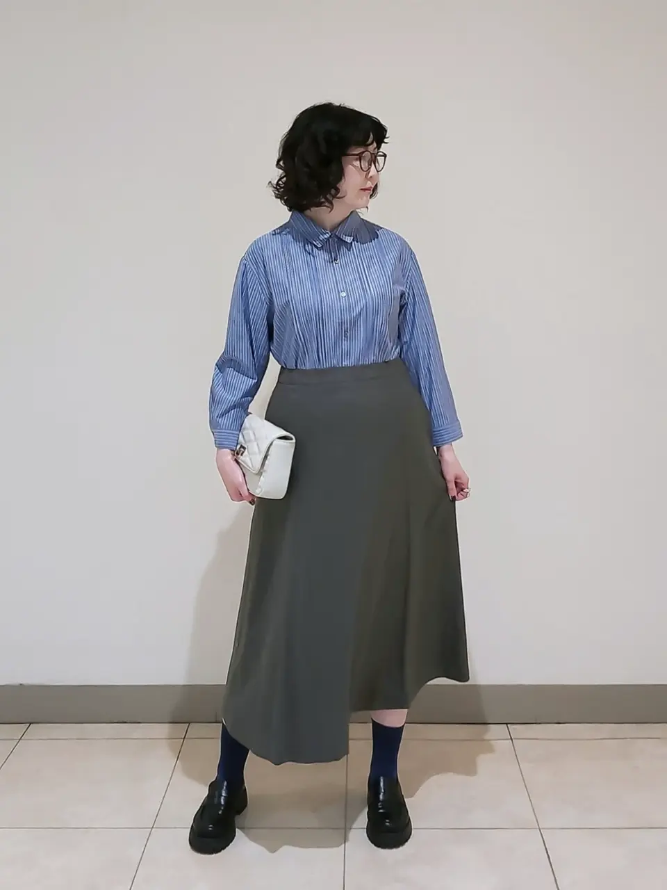 J.PRESS LADIES L スタッフ コーディネート画像