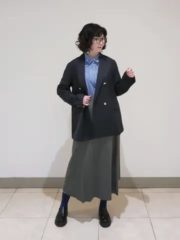 J.PRESS LADIES L スタッフ コーディネート画像