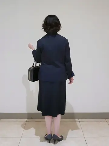 J.PRESS LADIES L スタッフ コーディネート画像