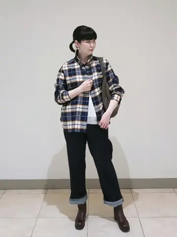 J.PRESS LADIES L スタッフ コーディネート画像