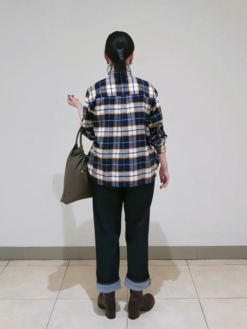 J.PRESS LADIES L スタッフ コーディネート画像