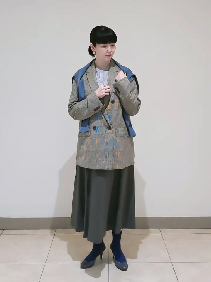 J.PRESS LADIES L スタッフ コーディネート画像