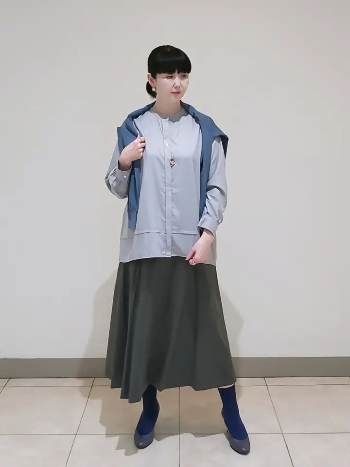 J.PRESS LADIES L スタッフ コーディネート画像