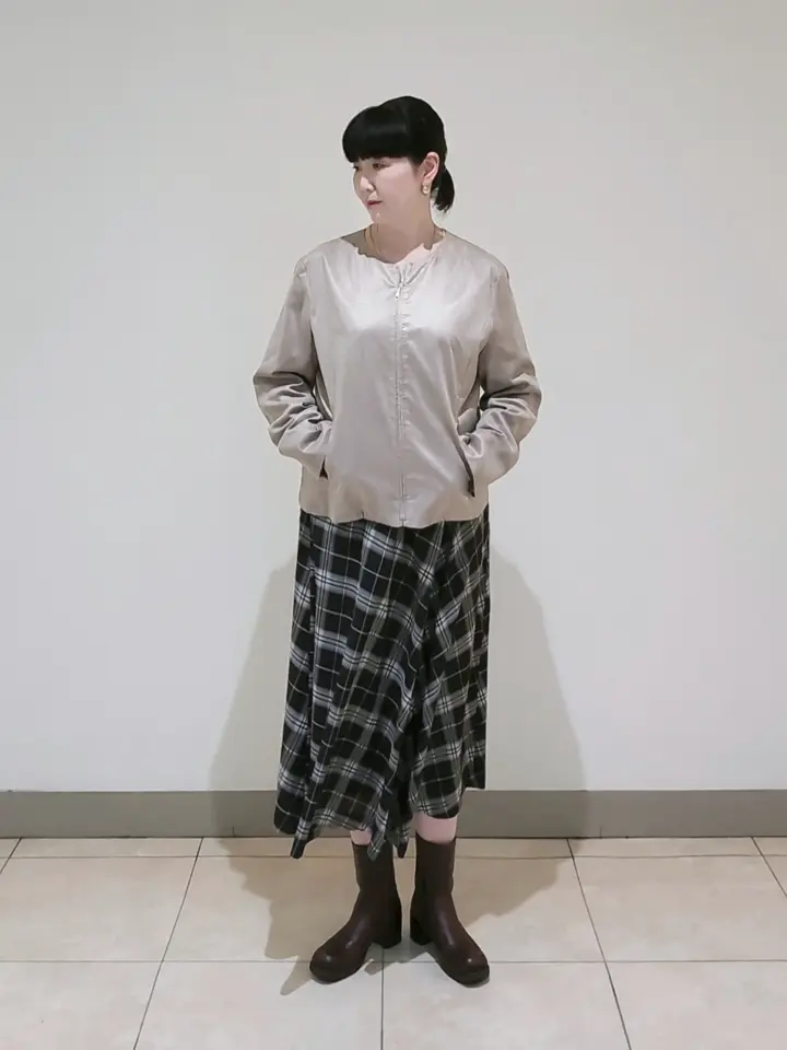 J.PRESS LADIES L スタッフ コーディネート画像