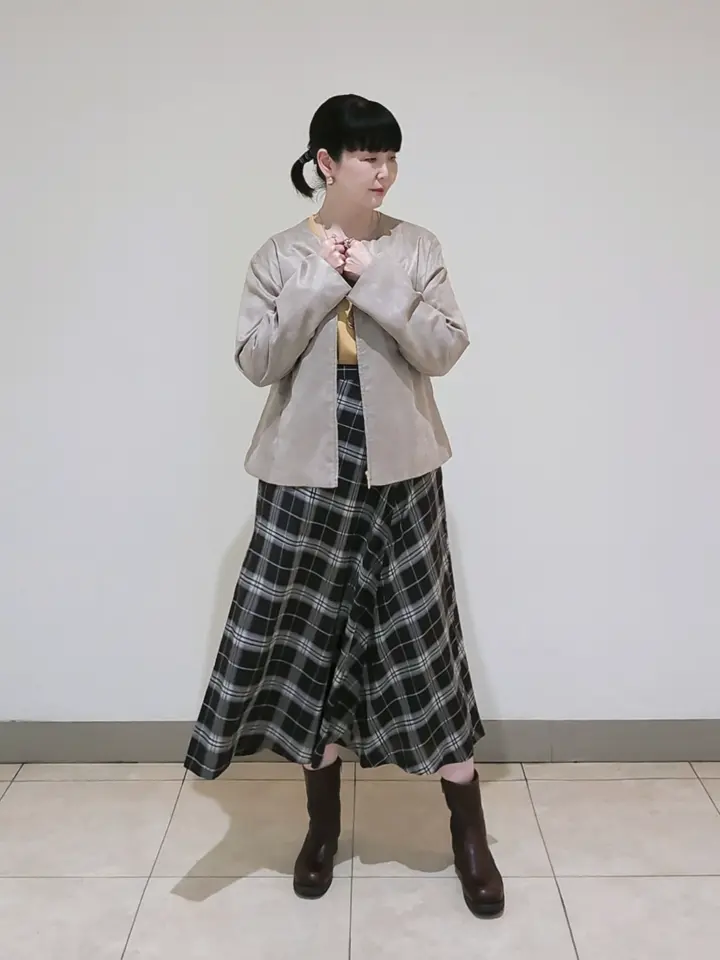 J.PRESS LADIES L スタッフ コーディネート画像