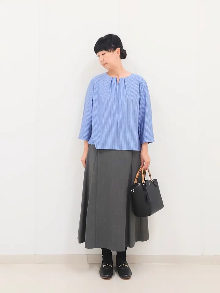 J.PRESS LADIES L スタッフ コーディネート画像