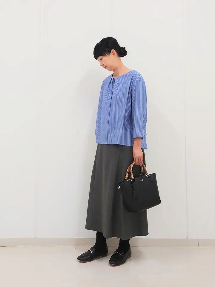 J.PRESS LADIES L スタッフ コーディネート画像